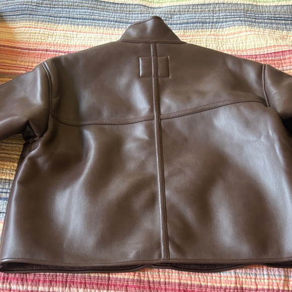 Hollister Faux Leather Women's Jacket XL NWT - Picture 5 of 5